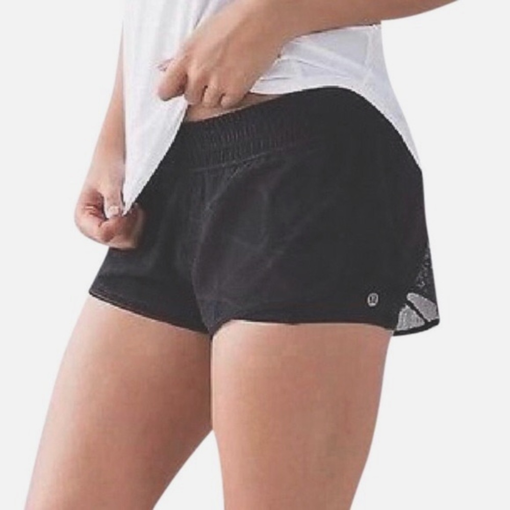 Lululemon City Sky Run By Short - Black Size 4